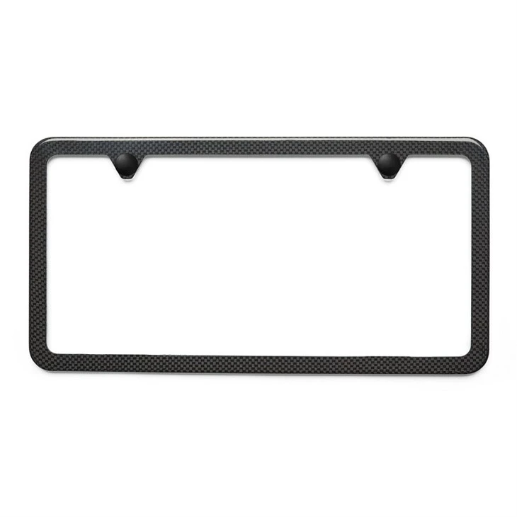 Camisasca Best Real Carbon Fiber Slimline License P(001)