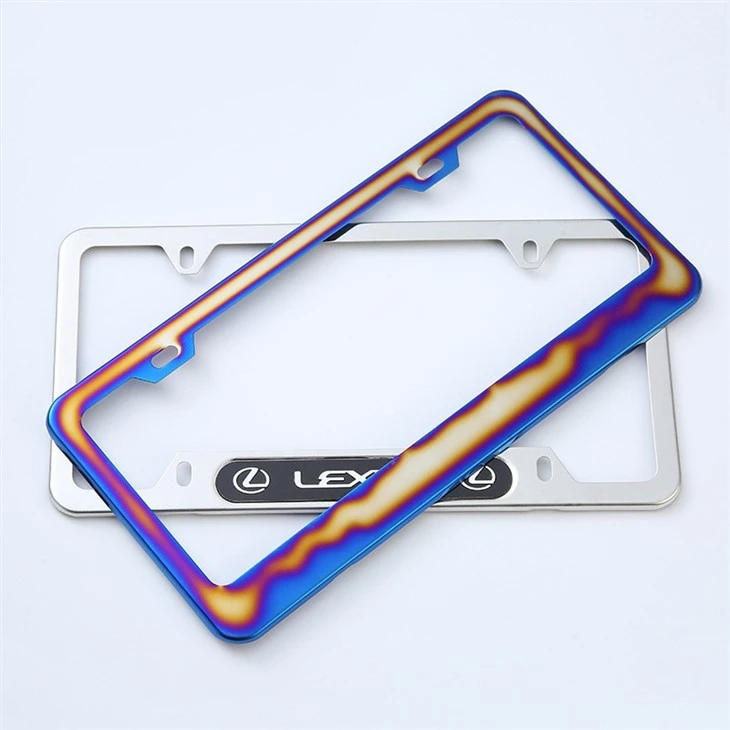 American Car License Plate Gemstone Frame Glue