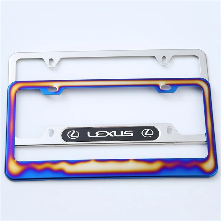American Car License Plate Gemstone Frame Glue