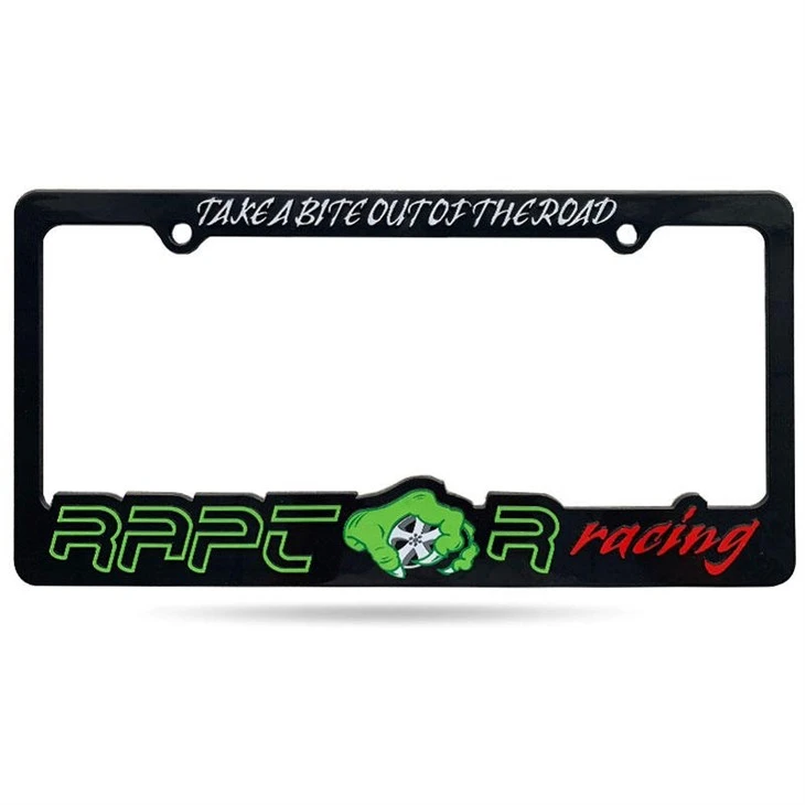 Plastic Mold License Plate Frame